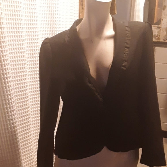 Women's Ann Taylor Loft black blazer - Picture 1 of 7